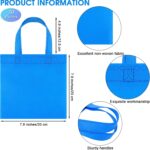 A colorful assortment of 30 MIMIND non-woven party gift bags with handles, showcasing 15 different bright colors.